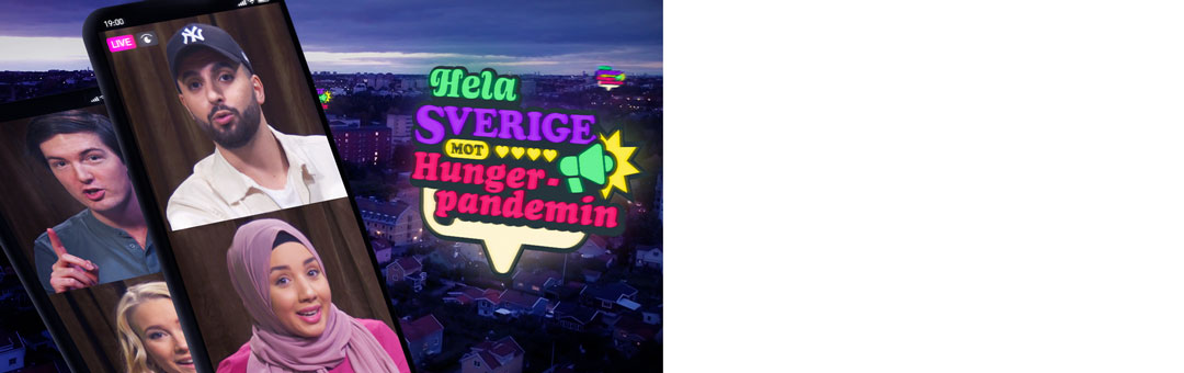 We Effect och Vi-skogen drev en kampanj med de kooperativa medlemsföretagen för att minska svält till följd av pandemin.